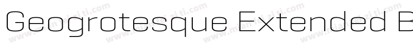 Geogrotesque Extended Bold字体转换
